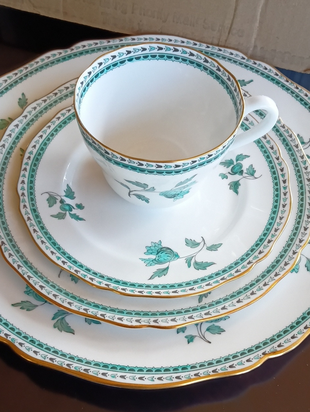 64 Pc Set Of Spode Bone China